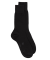 Chaussettes homme Eureka en coton égyptien - Noir