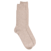 Chaussettes homme en laine et cachemire - Beige chrysalide | Doré Doré