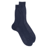 Chaussettes homme Voile polyamide - Bleu foncé | Doré Doré