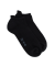 Socquettes sport homme en coton à bouclettes - Noir